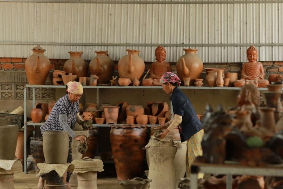 mestieri artigianali della ceramica di bau truc (fonte- vietnamplus)