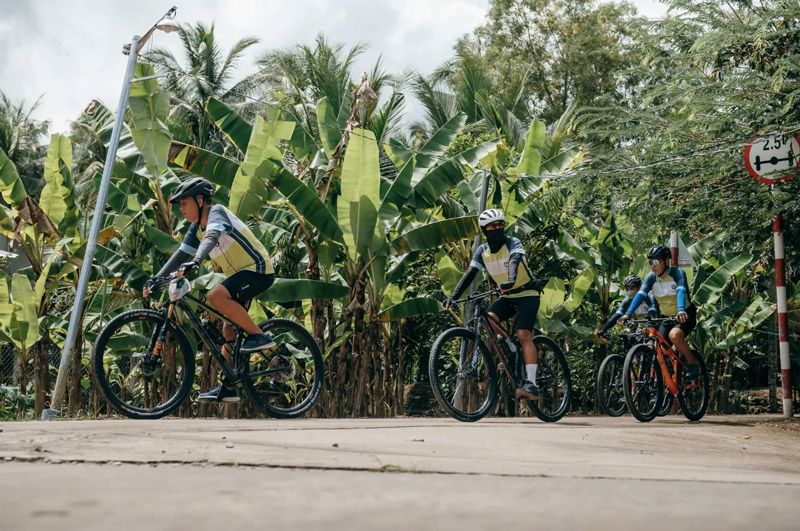 voyage à vélo au delta du Mekong