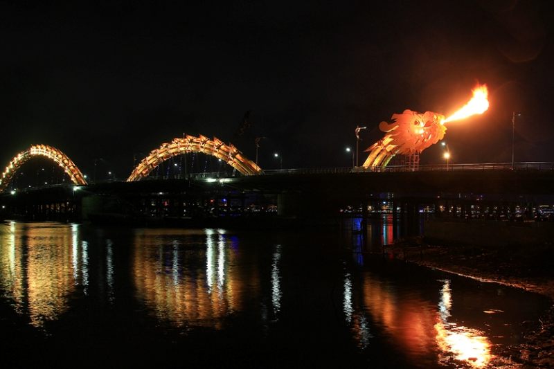 Pont des dragons de Da Nang