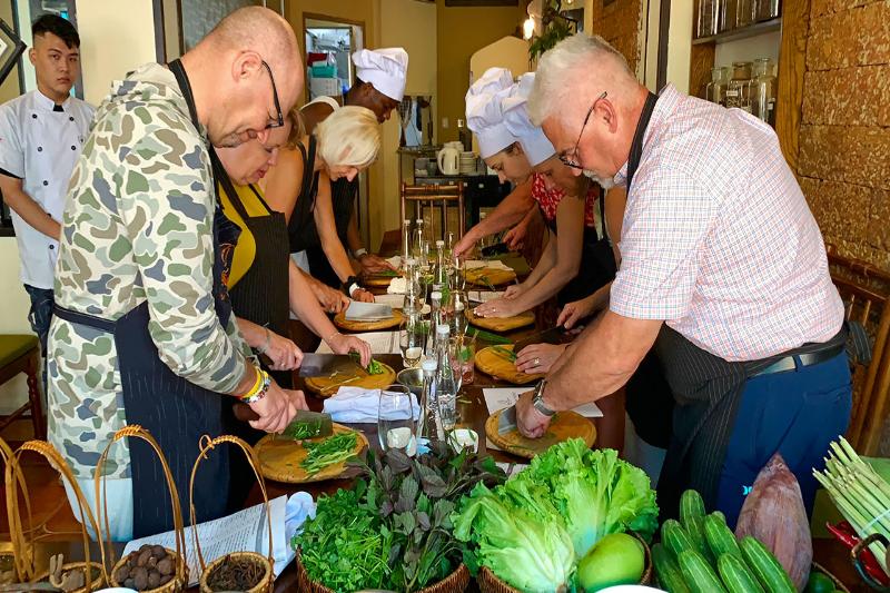 Rejoindre au atelier de cuisine
