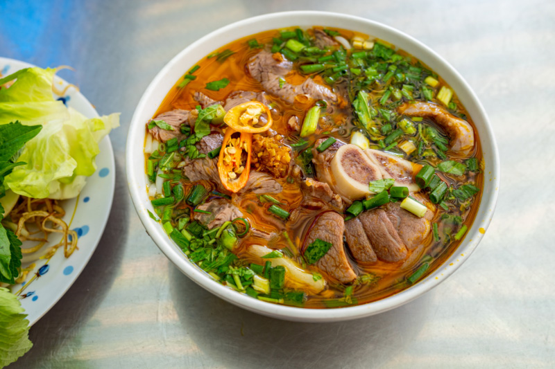 Bun Bo Hue - un des plats très connus au vietnam