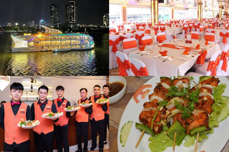 découvrir le diner croisiere Saigon