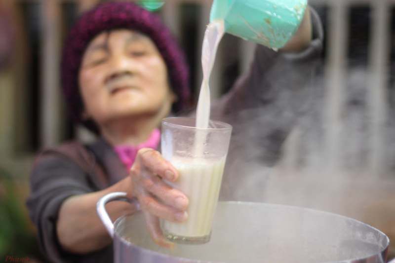 lait aux haricots. source photo _ báo phụ nữ