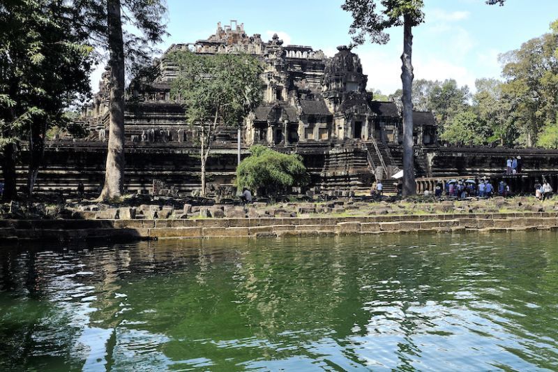 Tempio di Angkor Thom in Cambogia (Fonte: smarthistory)