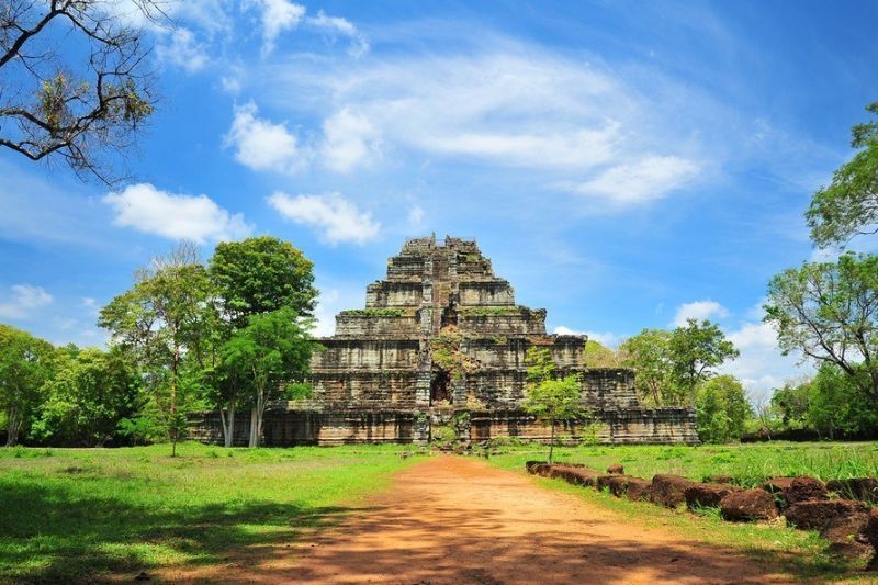 Tempio di Koh Ker in Cambogia (Fonte: vov1.vov.vn)