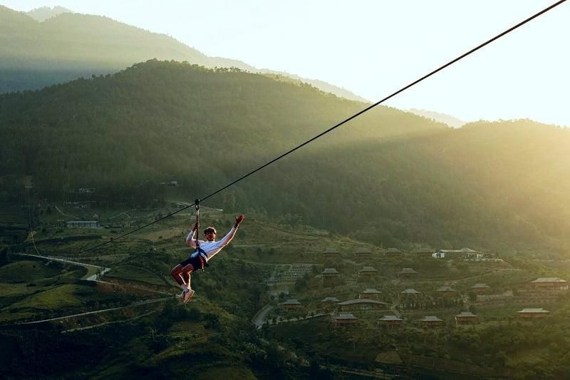 Zipline in Vietnam