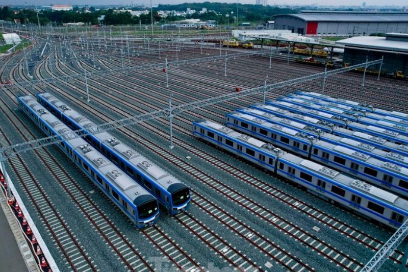 leil deposito long bình impressiona per la sua vastità e modernità.