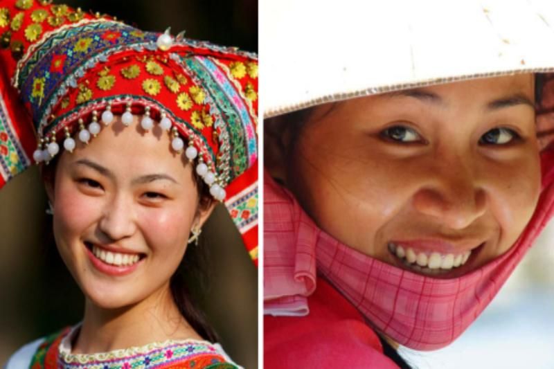 les vietnamiennes et les chinois
