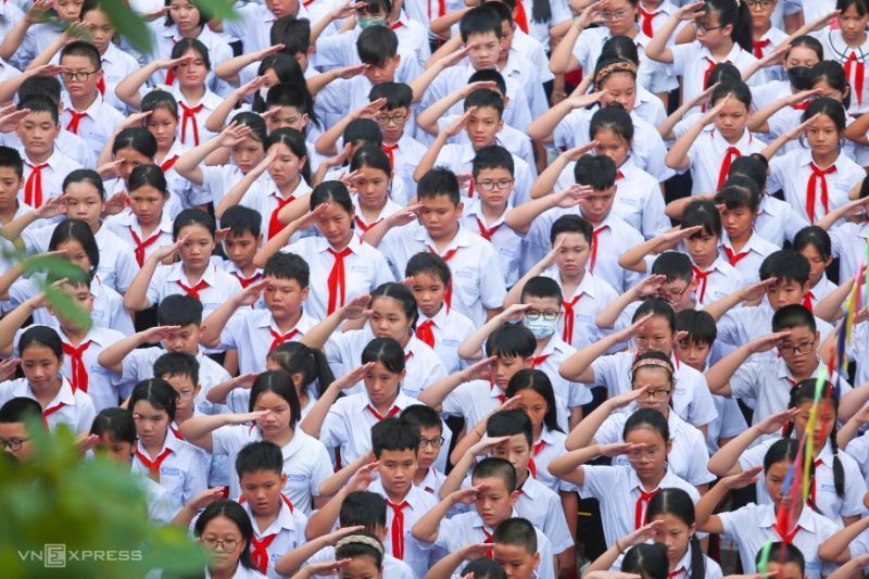 heure au vietnam pour aller à l'école
