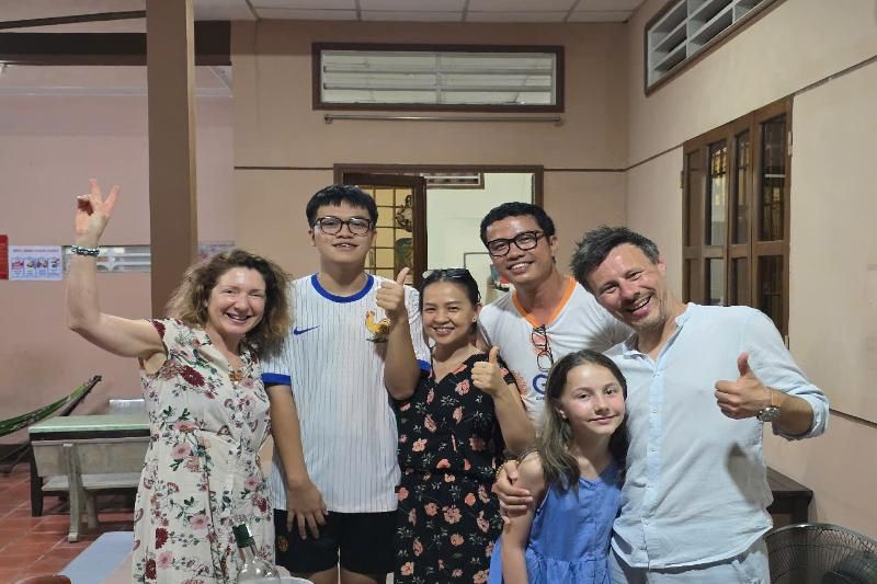 l'ambiance amicale chez l'habitant