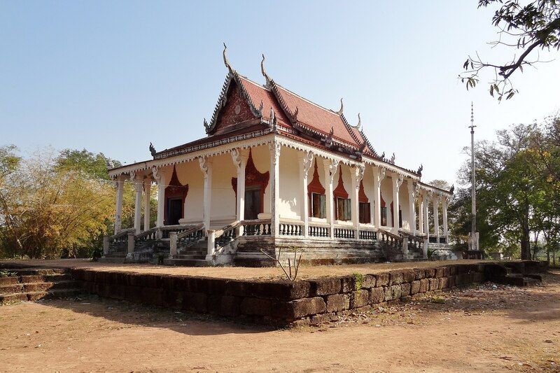 Pagode Wat Kampong Tralach Leu