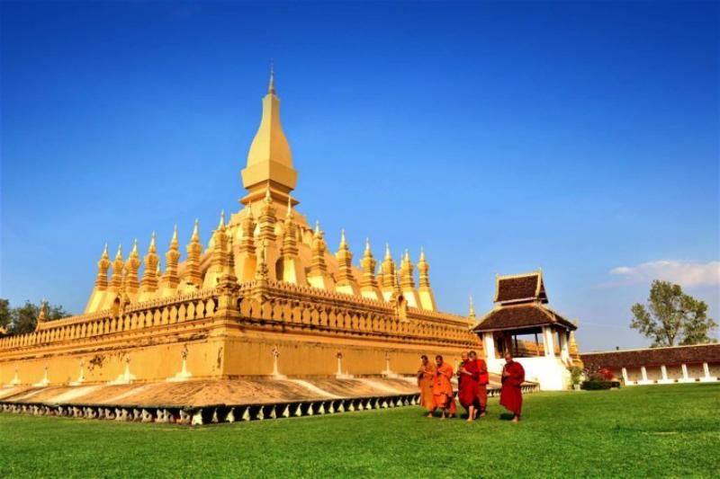 le phat that luang- laos