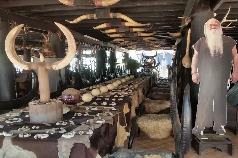 l'ambiance noire dans la maison noire