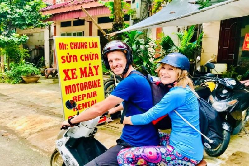 noleggiare una moto in vietnam non è difficile