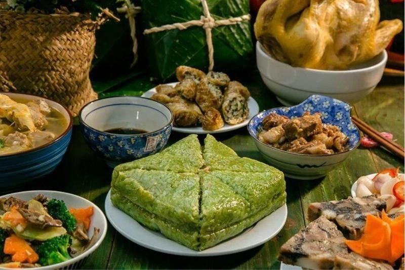il banh chung è un piatto tipico del vietnam settentrionale (fonte vtcnews)