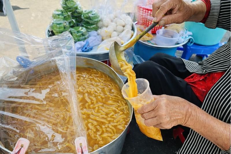 Il bánh canh dolce - un piatto emblematico della cucina del Delta del Mekong (fonte: Nguyen Huy)