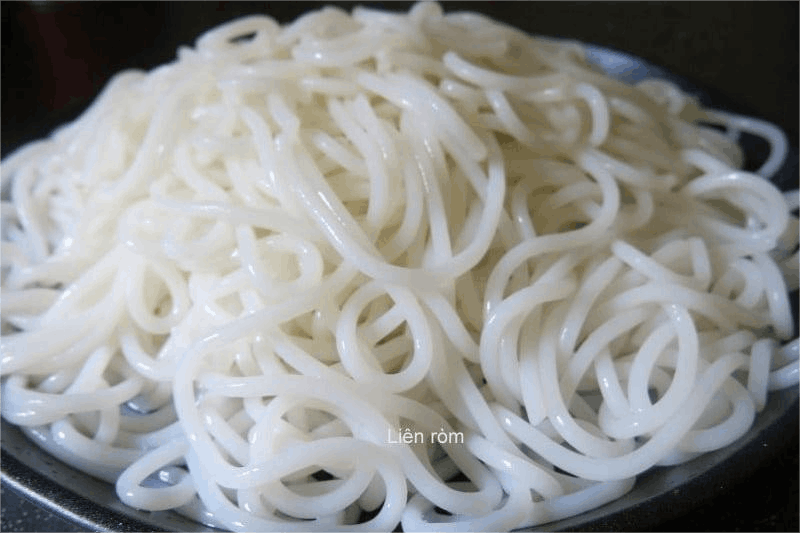 Tagliatelle di riso fresche spesse