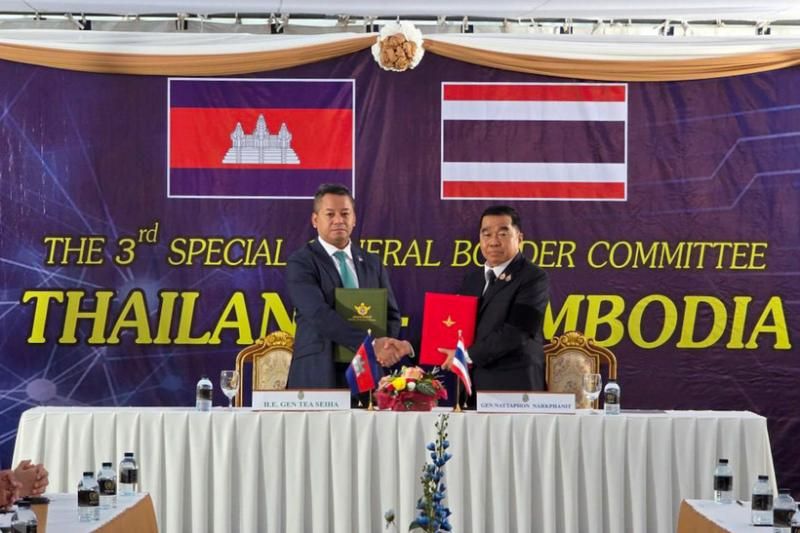 Thailandia e Cambogia firmano un nuovo accordo di cessate il fuoco (1)