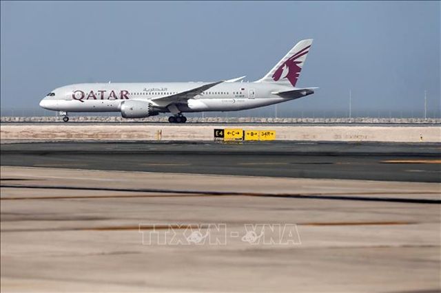 qatar airways ha cancellato i voli tra il vietnam e doha dal 28 febbraio al 2 marzo, coinvolgendo circa 2.557 passeggeri. (foto afp:vna)