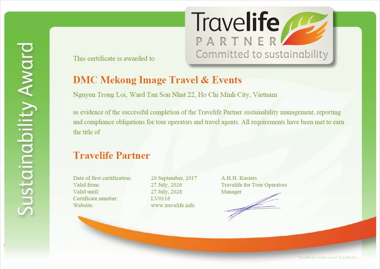 travelife partner - agenzia di viaggi in vietnam